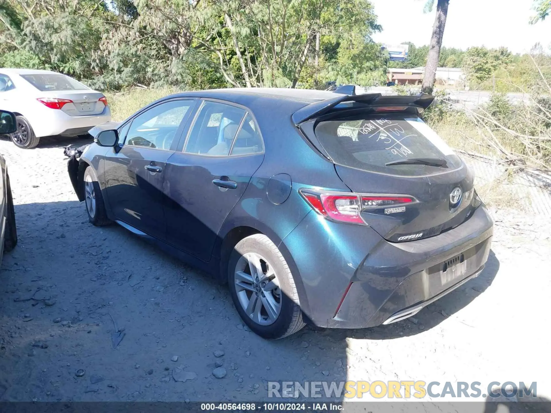 3 fotografías del automóvil dañado JTND4MBE7N3184814 TOYOTA COROLLA 2022
