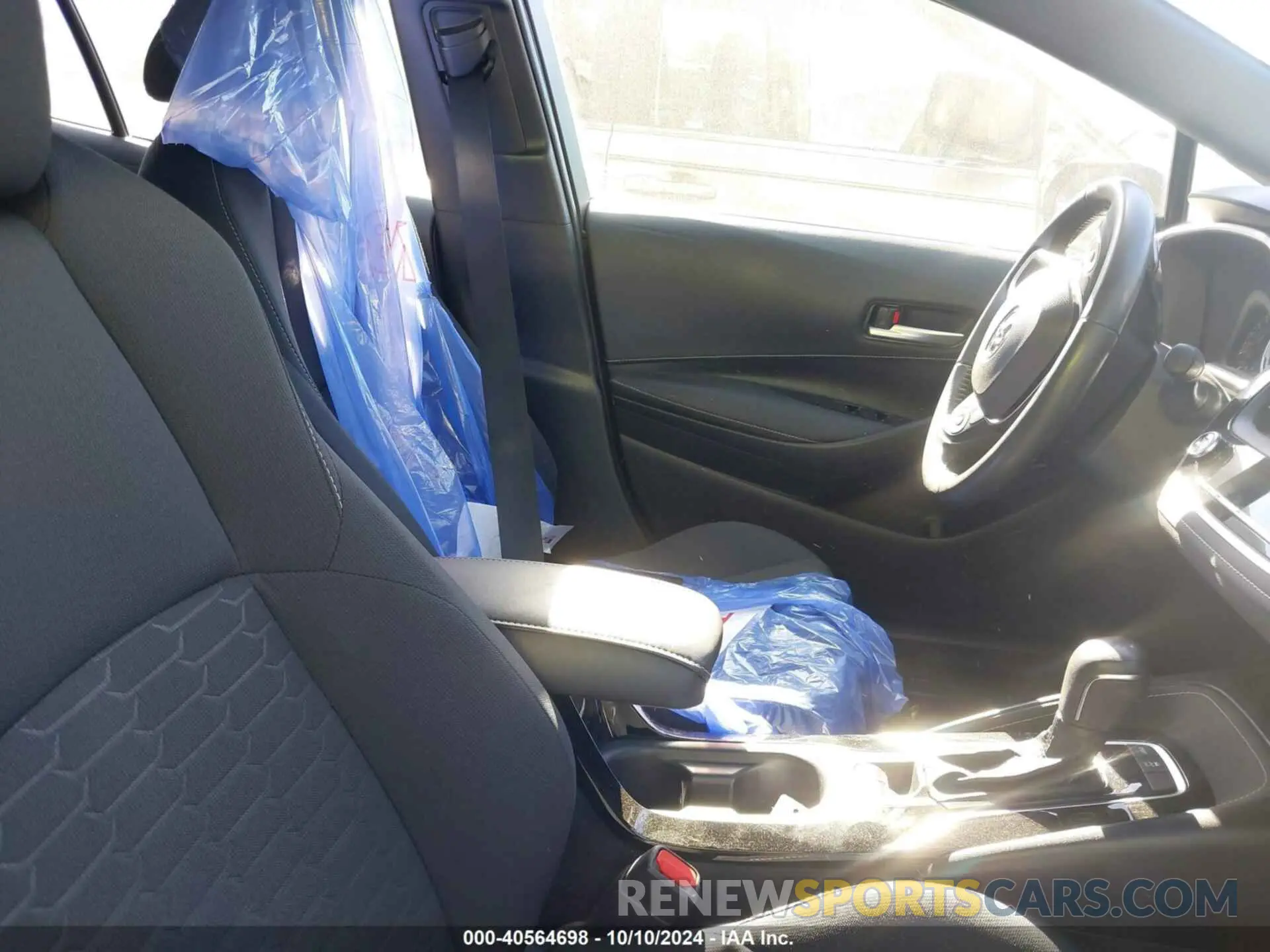5 fotografías del automóvil dañado JTND4MBE7N3184814 TOYOTA COROLLA 2022