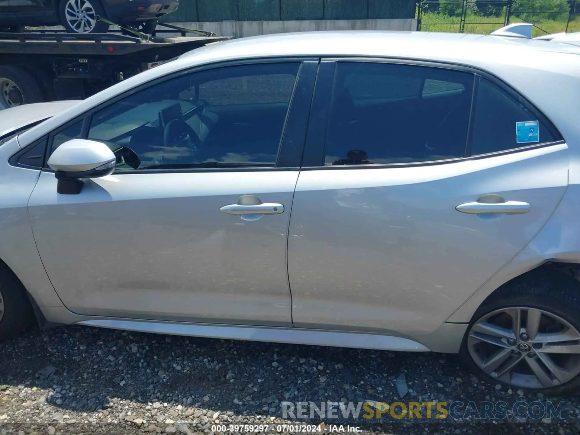 14 fotografías del automóvil dañado JTND4MBE7N3187728 TOYOTA COROLLA 2022