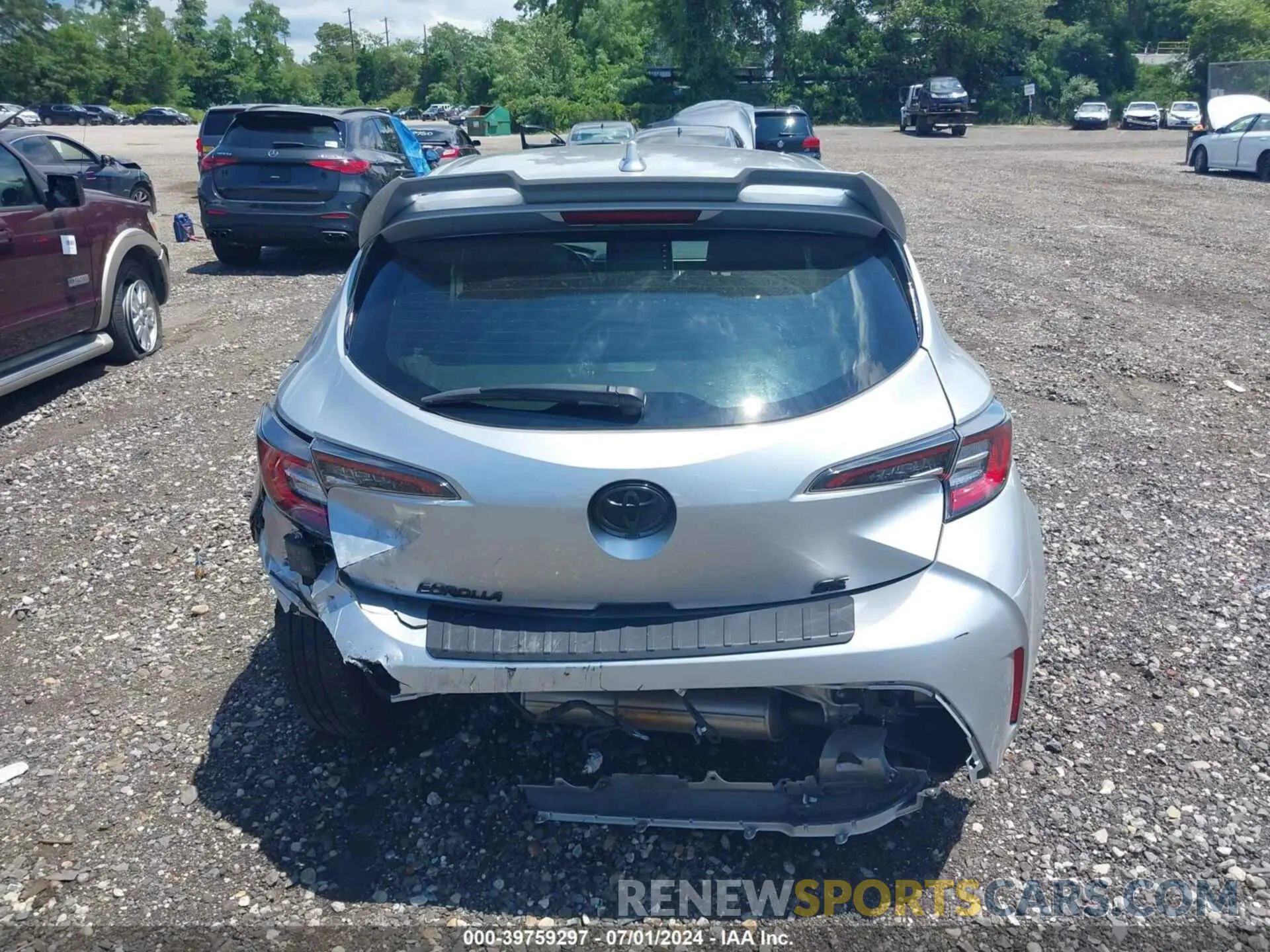16 fotografías del automóvil dañado JTND4MBE7N3187728 TOYOTA COROLLA 2022