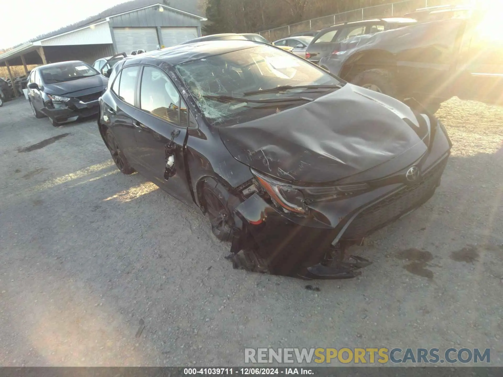 1 fotografías del automóvil dañado JTND4MBE8N3177161 TOYOTA COROLLA 2022