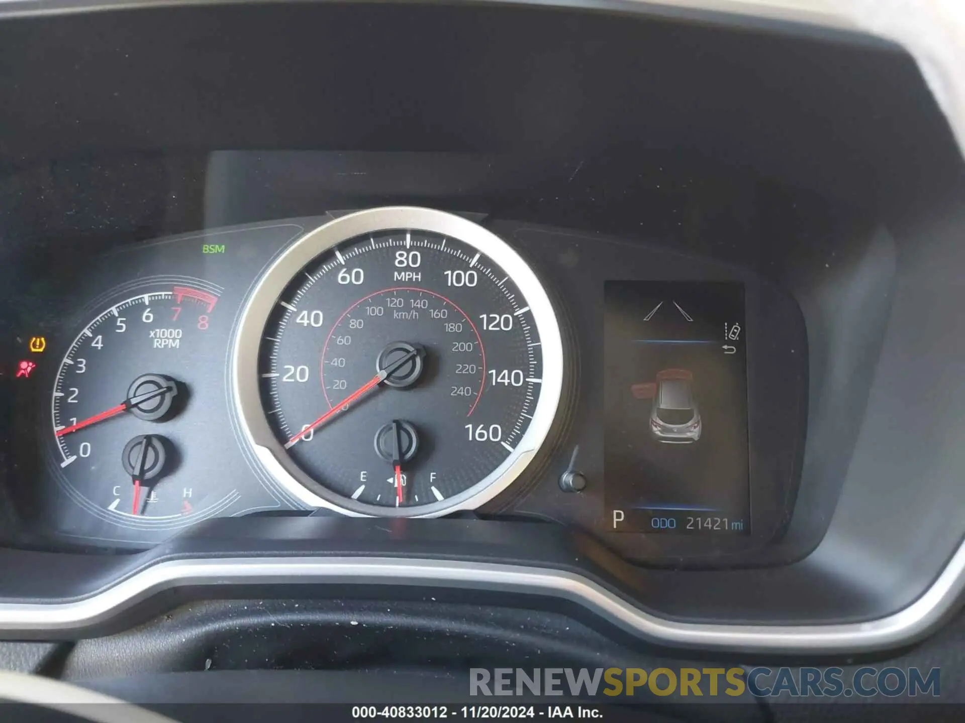 7 fotografías del automóvil dañado JTND4MBE8N3181128 TOYOTA COROLLA 2022
