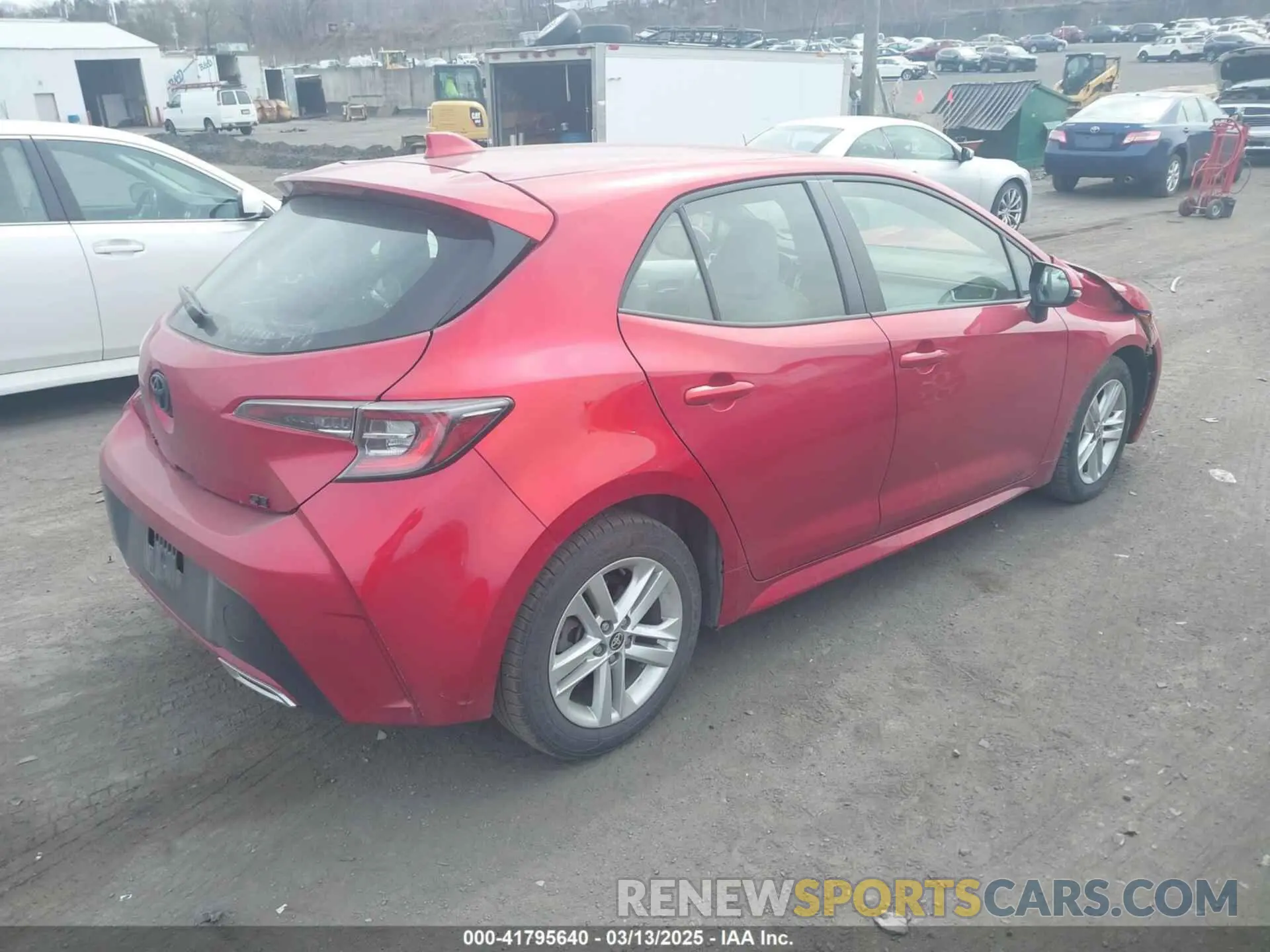 4 fotografías del automóvil dañado JTND4MBE9N3154391 TOYOTA COROLLA 2022