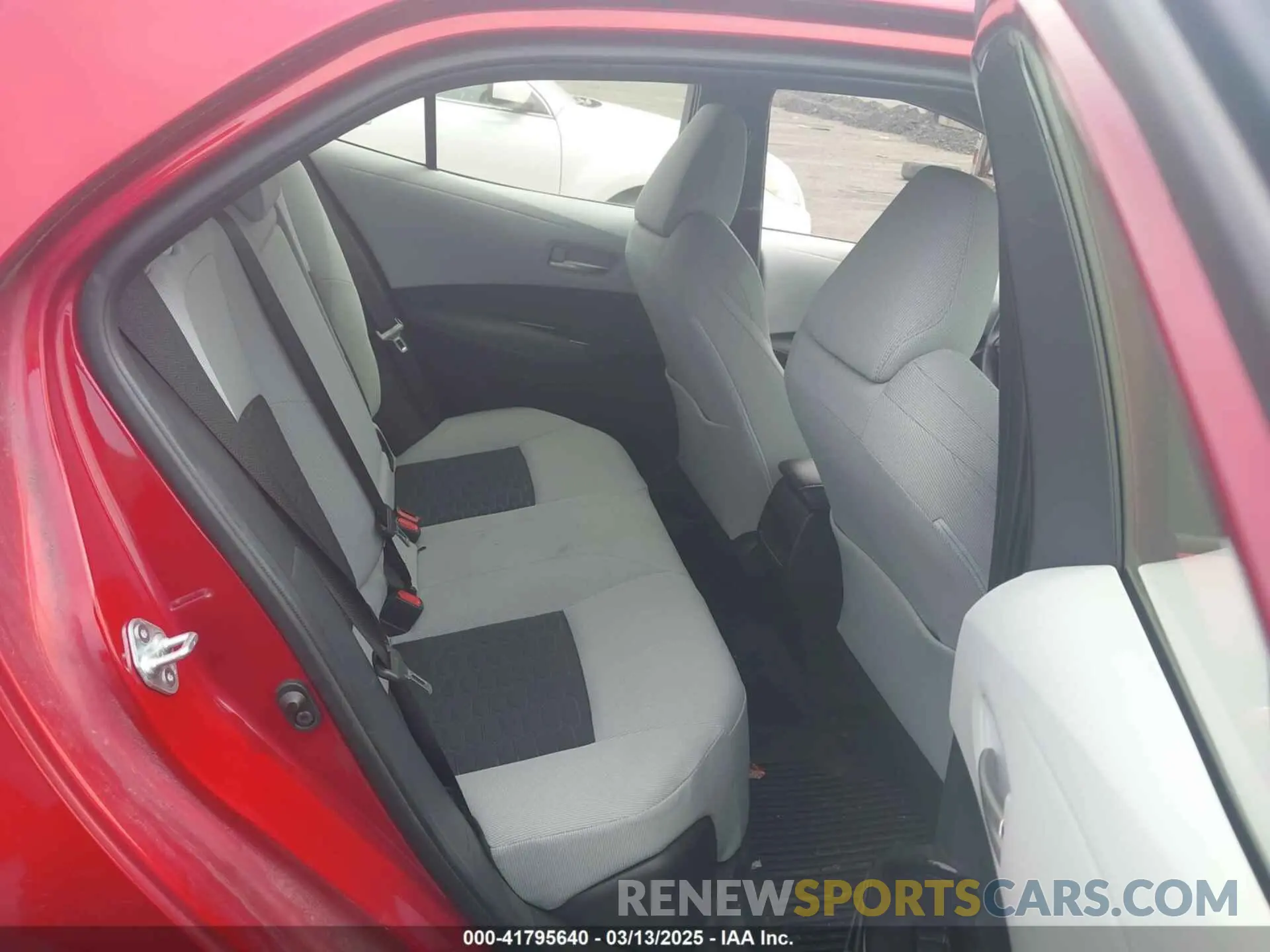 8 fotografías del automóvil dañado JTND4MBE9N3154391 TOYOTA COROLLA 2022