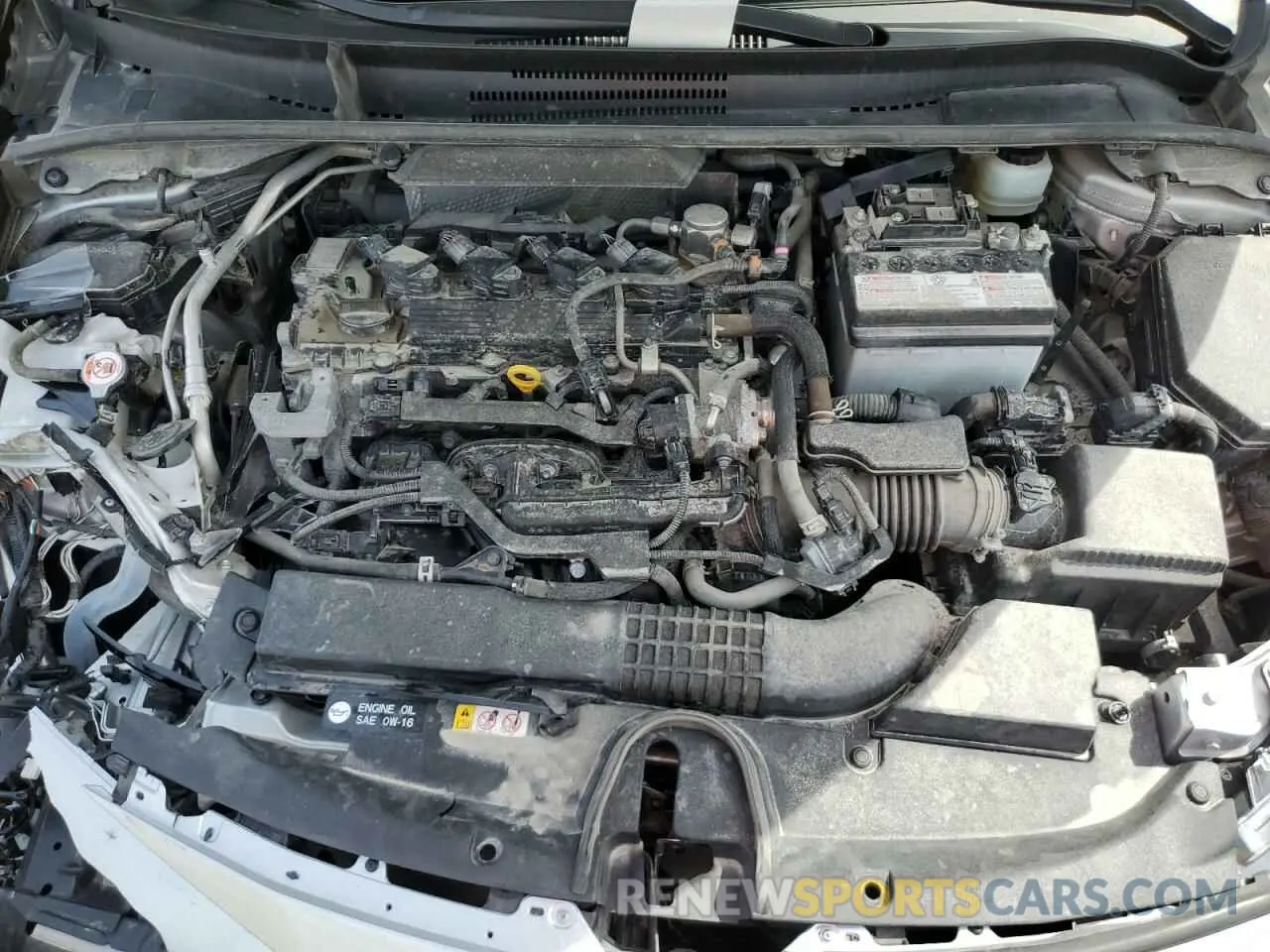 11 fotografías del automóvil dañado JTND4MBE9N3156884 TOYOTA COROLLA 2022