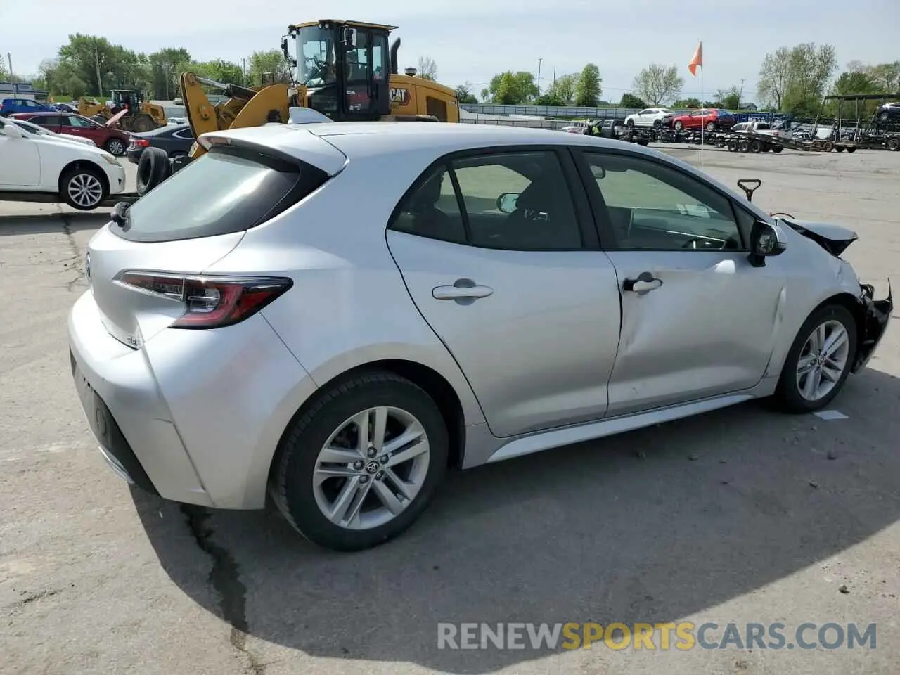3 fotografías del automóvil dañado JTND4MBE9N3156884 TOYOTA COROLLA 2022