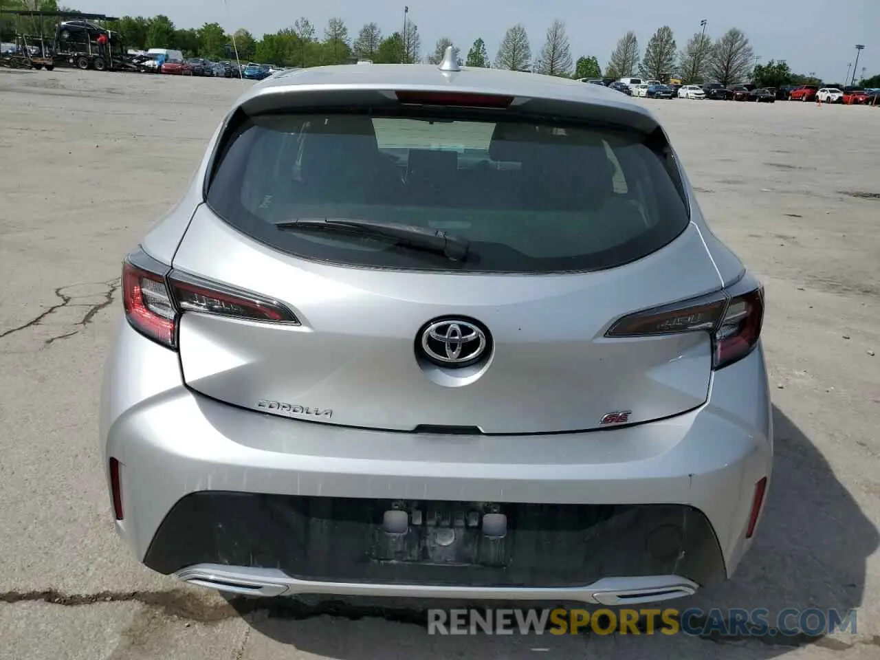 6 fotografías del automóvil dañado JTND4MBE9N3156884 TOYOTA COROLLA 2022