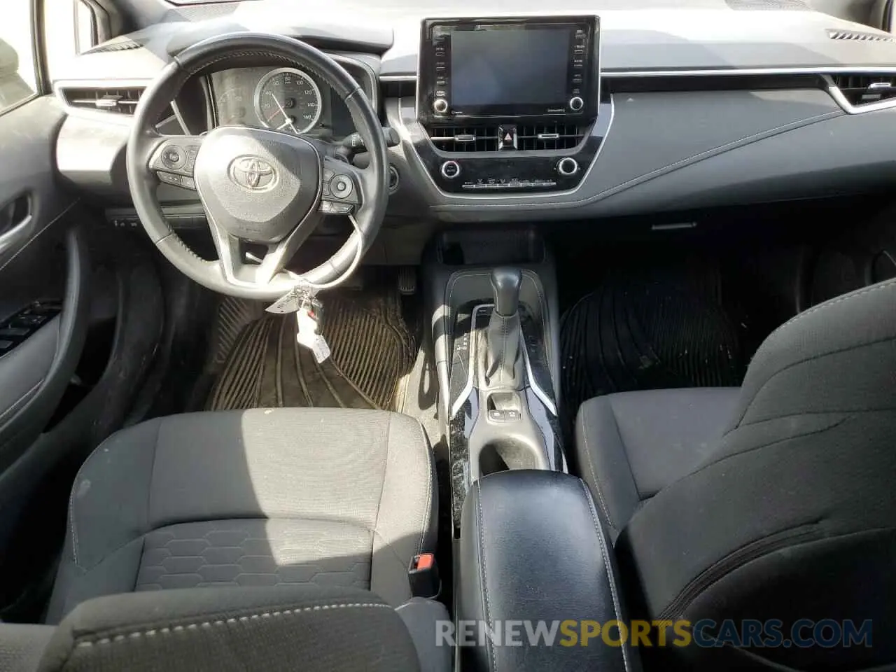 8 fotografías del automóvil dañado JTND4MBE9N3156884 TOYOTA COROLLA 2022