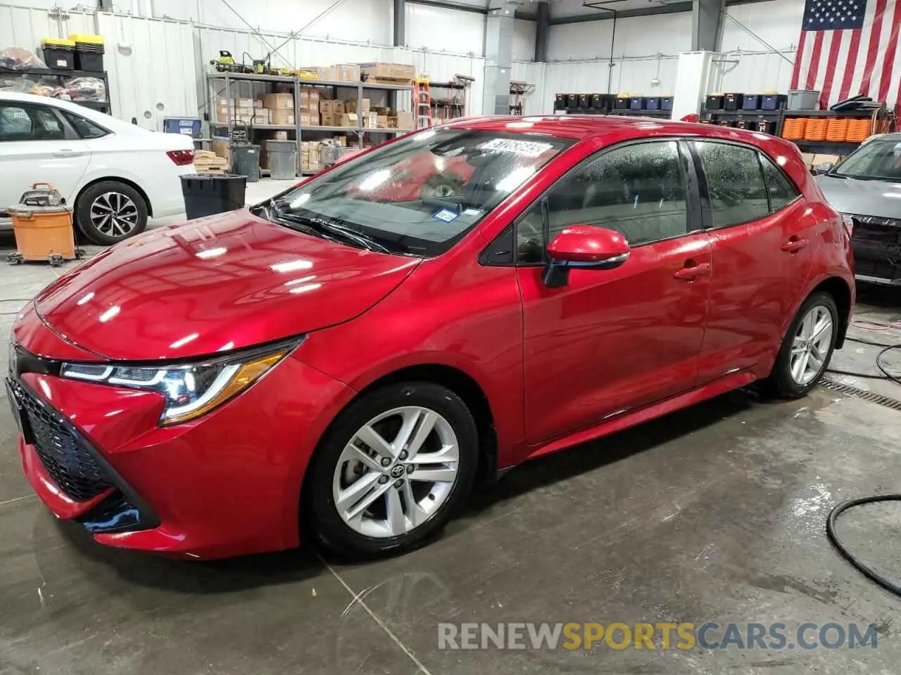 1 fotografías del automóvil dañado JTND4MBE9N3164838 TOYOTA COROLLA 2022