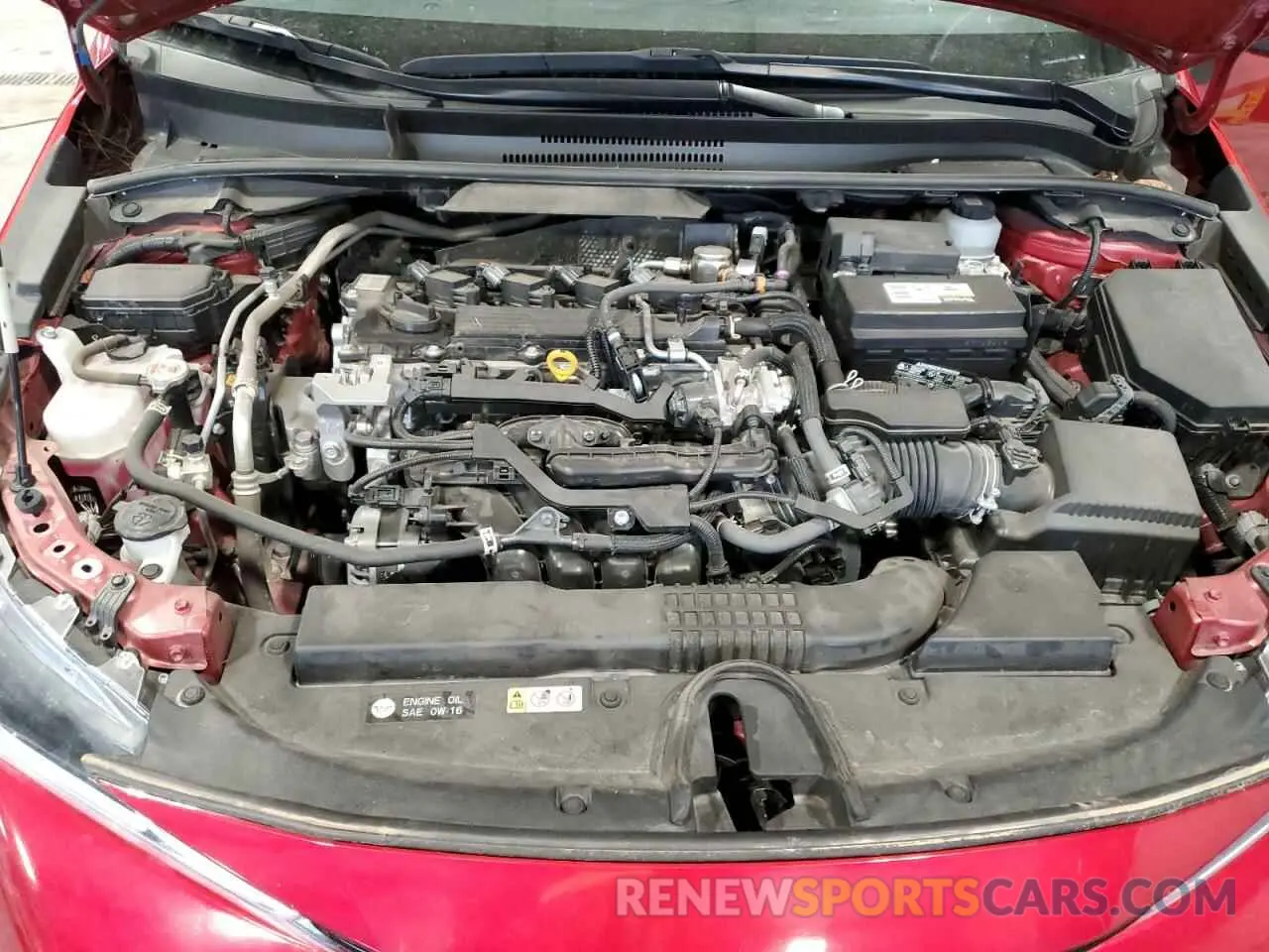 11 fotografías del automóvil dañado JTND4MBE9N3164838 TOYOTA COROLLA 2022