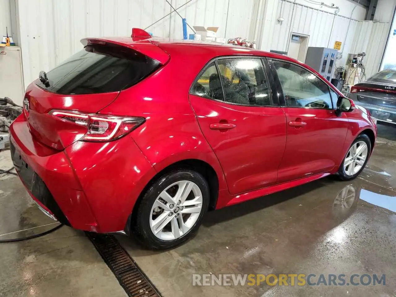 3 fotografías del automóvil dañado JTND4MBE9N3164838 TOYOTA COROLLA 2022