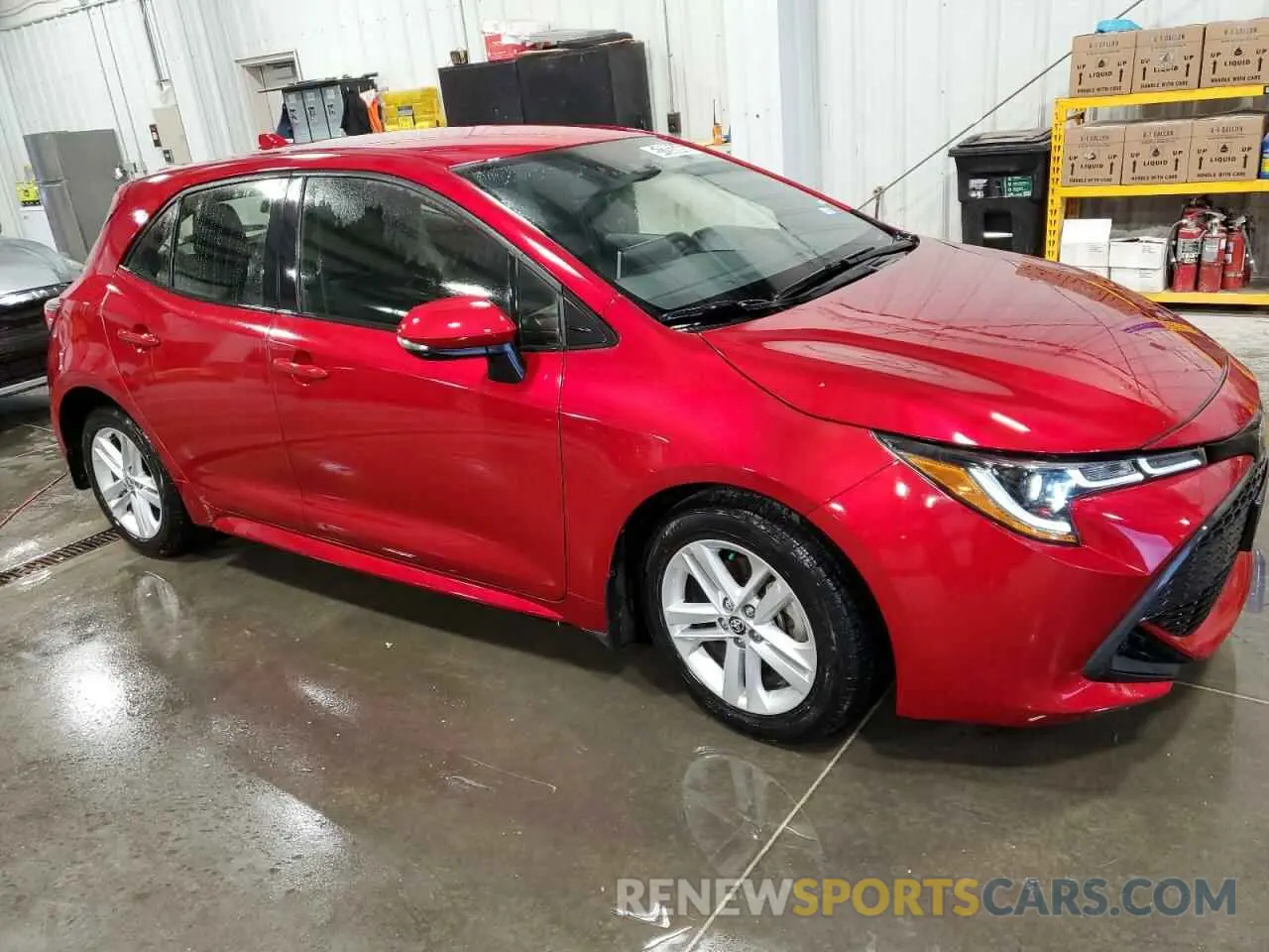 4 fotografías del automóvil dañado JTND4MBE9N3164838 TOYOTA COROLLA 2022