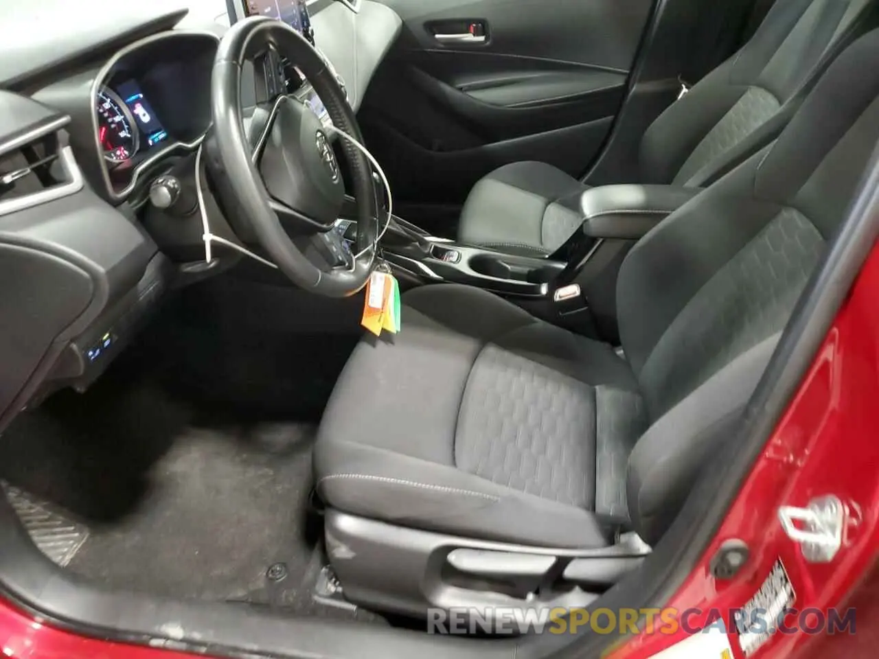 7 fotografías del automóvil dañado JTND4MBE9N3164838 TOYOTA COROLLA 2022