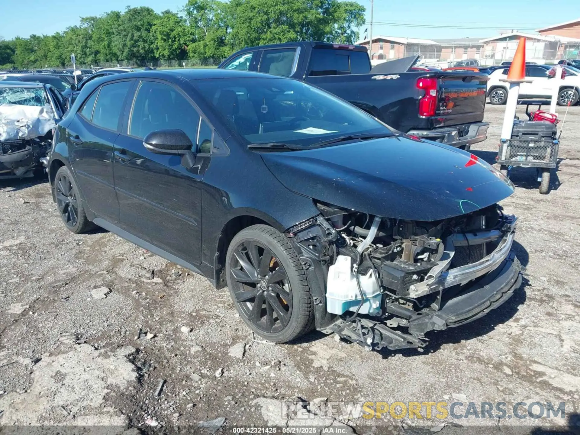 1 fotografías del automóvil dañado JTND4MBE9N3169747 TOYOTA COROLLA 2022