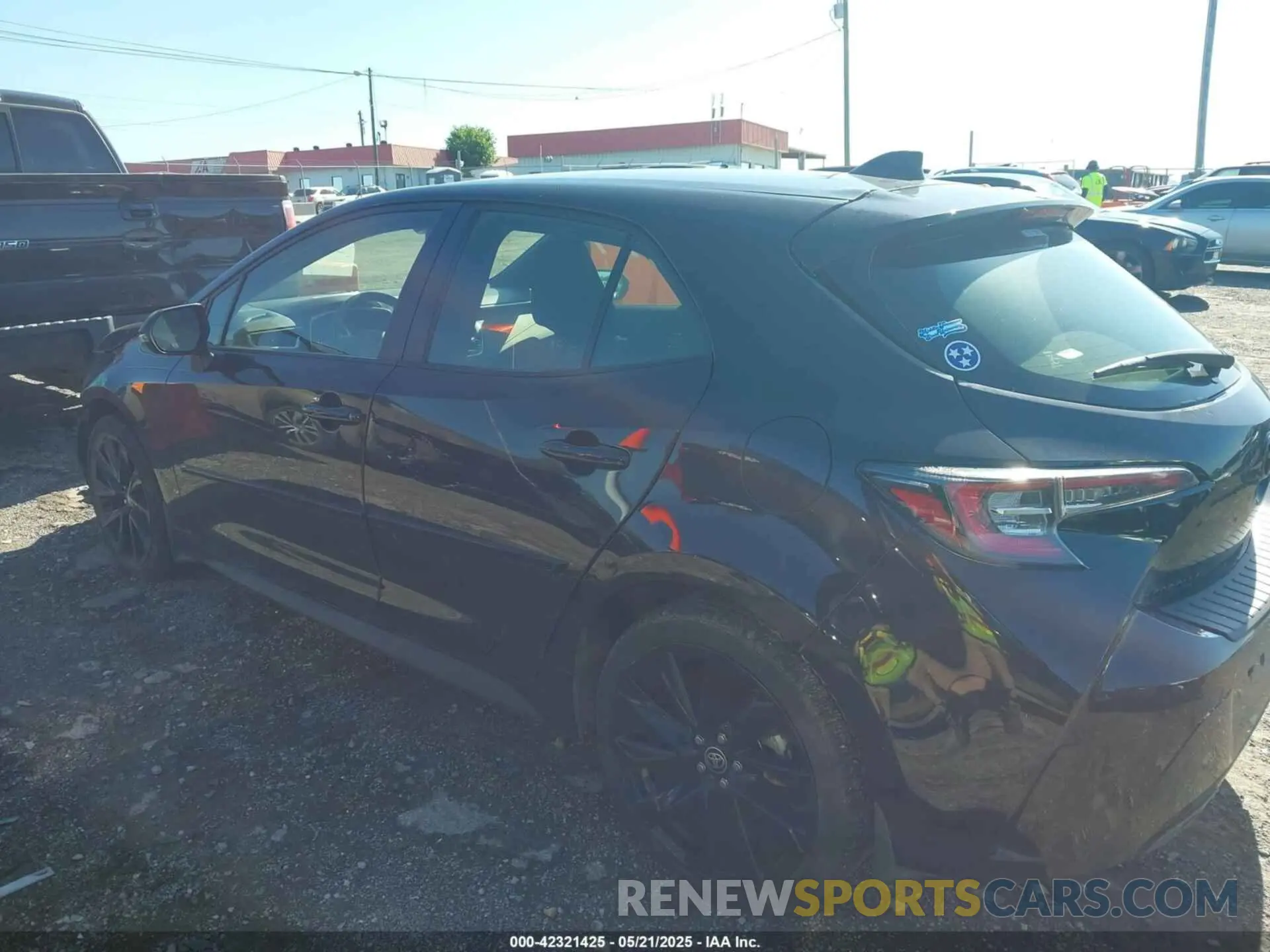 15 fotografías del automóvil dañado JTND4MBE9N3169747 TOYOTA COROLLA 2022