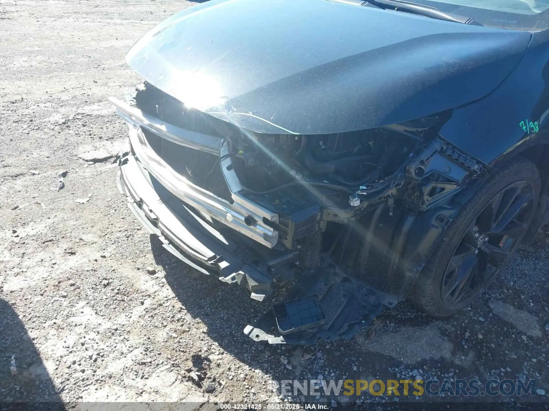 6 fotografías del automóvil dañado JTND4MBE9N3169747 TOYOTA COROLLA 2022