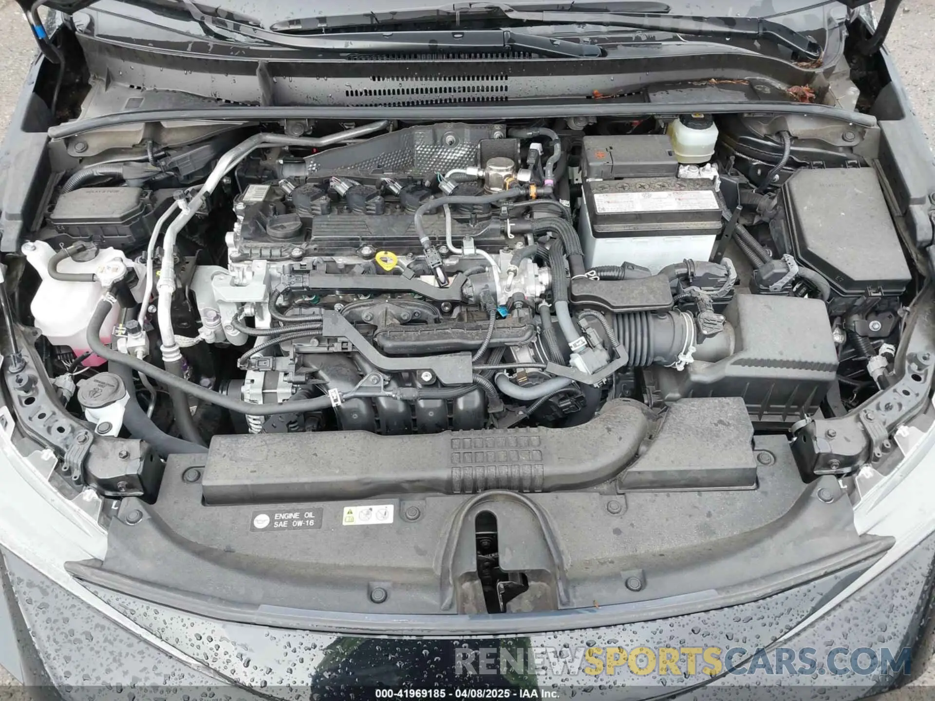 10 fotografías del automóvil dañado JTND4MBE9N3170722 TOYOTA COROLLA 2022