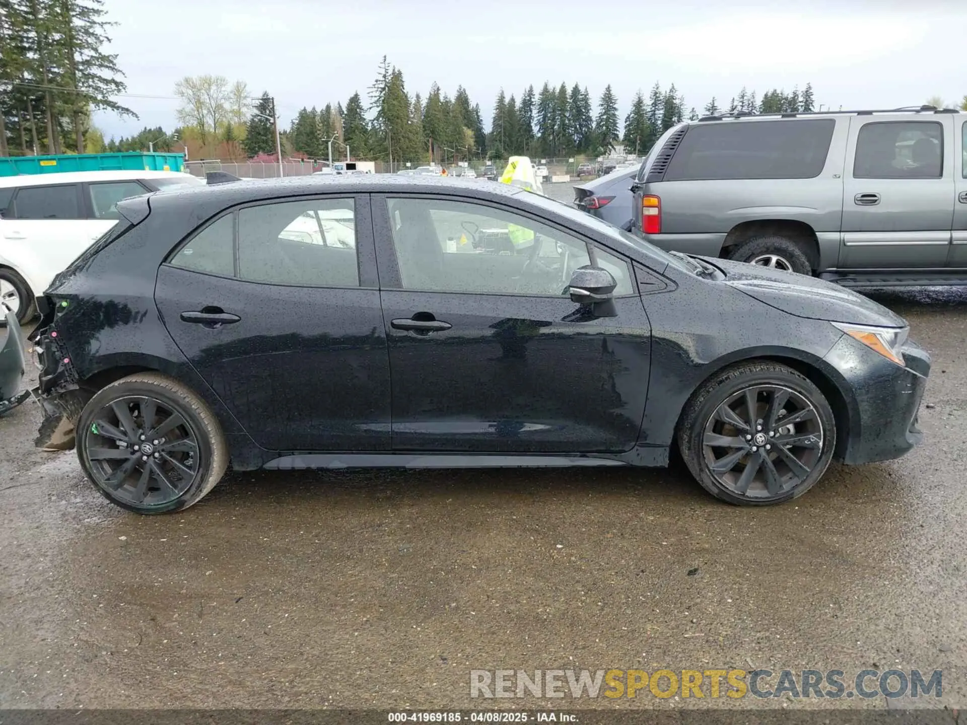 14 fotografías del automóvil dañado JTND4MBE9N3170722 TOYOTA COROLLA 2022