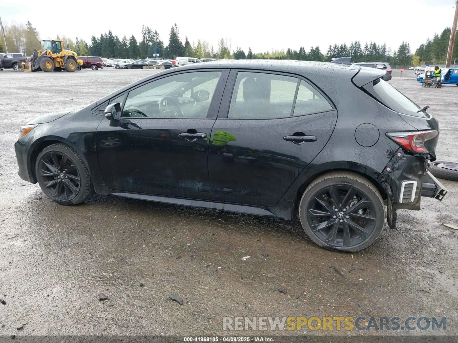 15 fotografías del automóvil dañado JTND4MBE9N3170722 TOYOTA COROLLA 2022