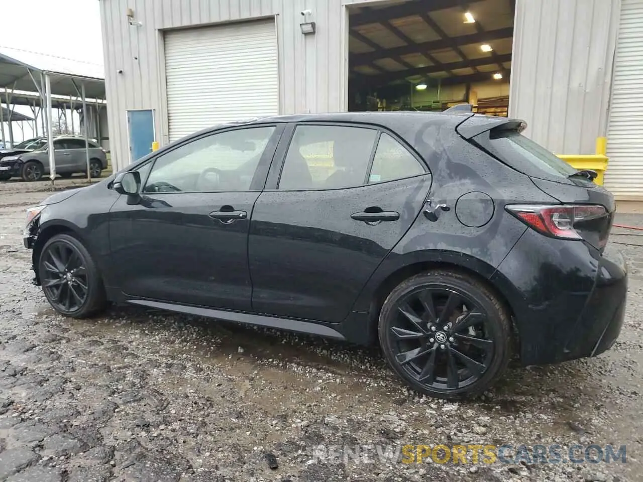 2 fotografías del automóvil dañado JTND4MBE9N3184300 TOYOTA COROLLA 2022