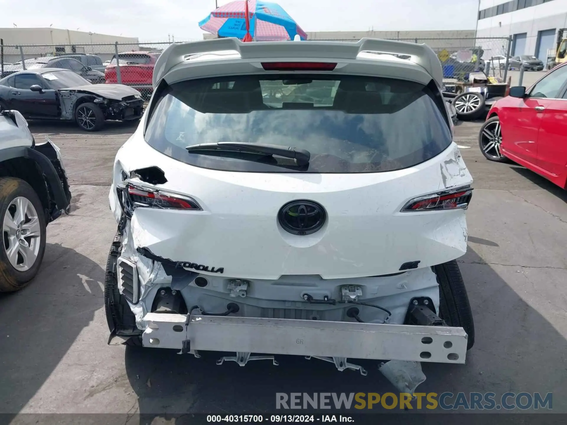 17 fotografías del automóvil dañado JTND4MBE9N3186970 TOYOTA COROLLA 2022