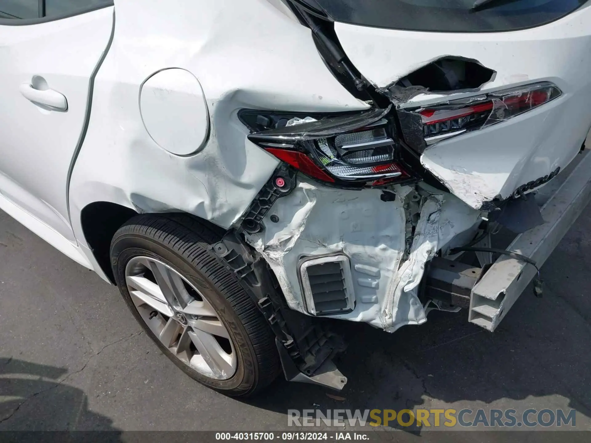 18 fotografías del automóvil dañado JTND4MBE9N3186970 TOYOTA COROLLA 2022