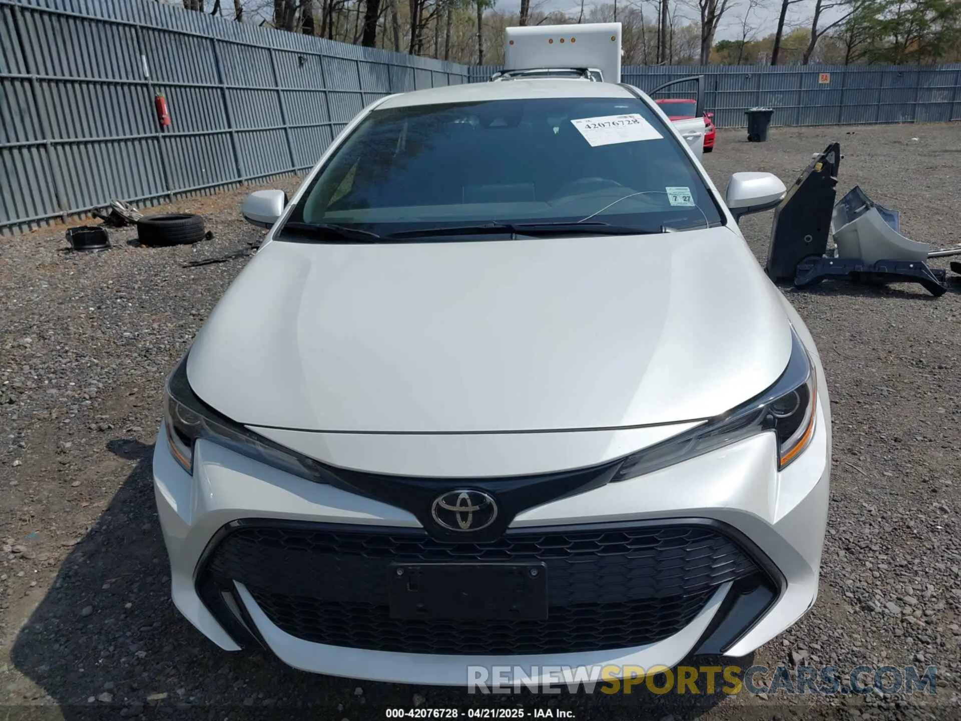 12 fotografías del automóvil dañado JTND4MBEXN3180871 TOYOTA COROLLA 2022