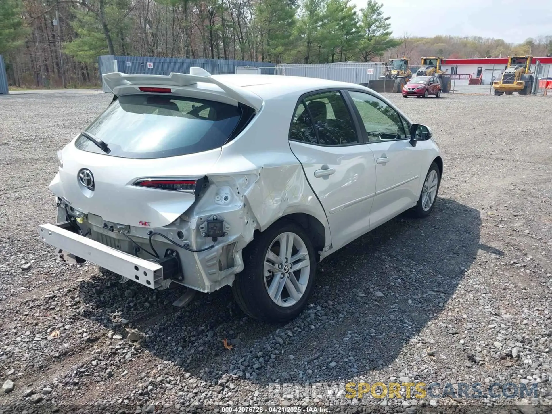 4 fotografías del automóvil dañado JTND4MBEXN3180871 TOYOTA COROLLA 2022