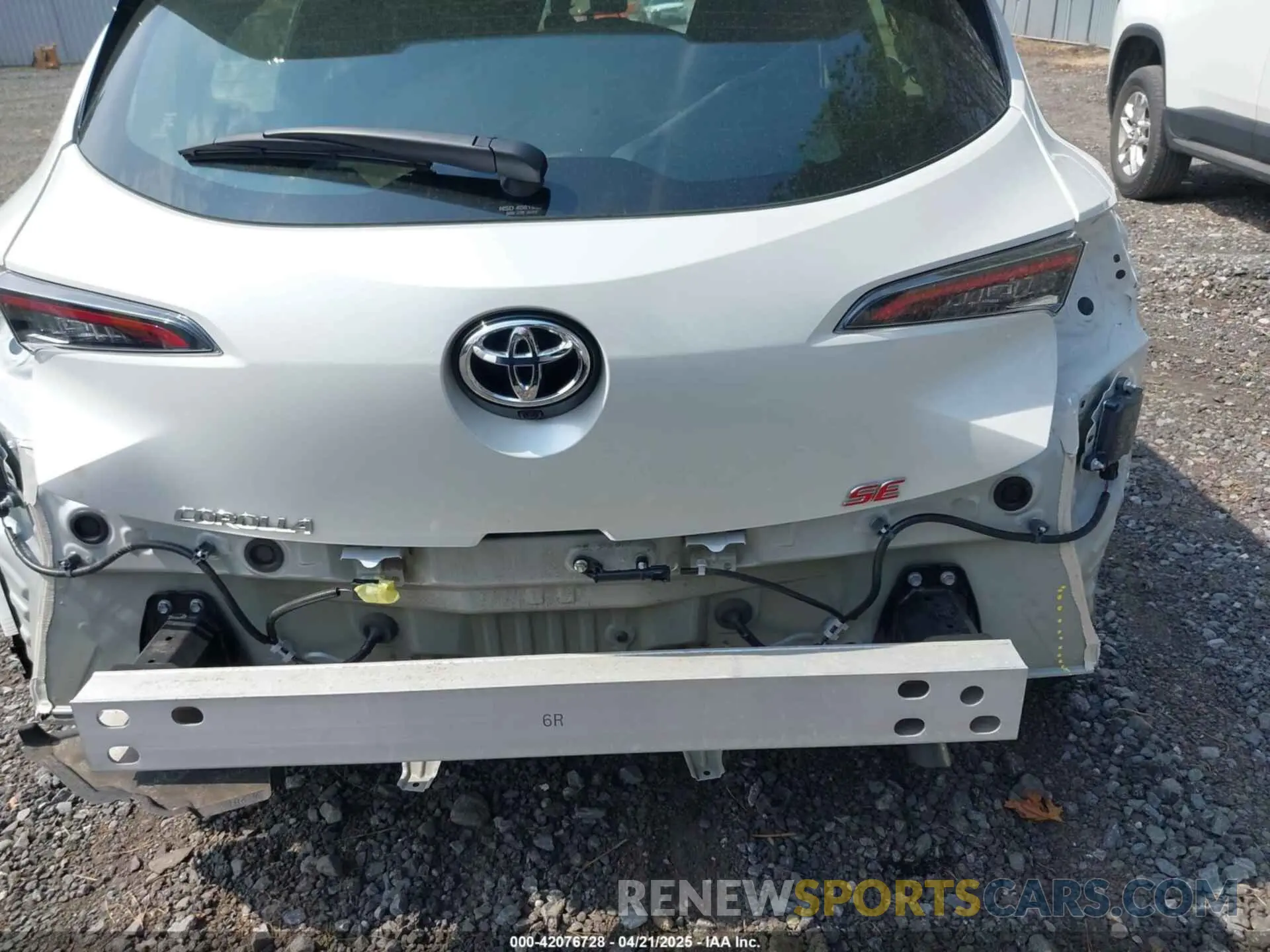 6 fotografías del automóvil dañado JTND4MBEXN3180871 TOYOTA COROLLA 2022