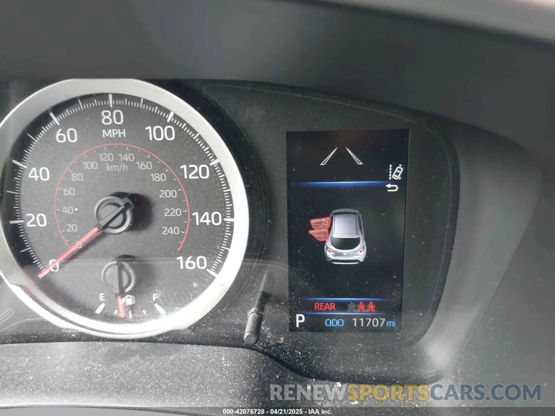 7 fotografías del automóvil dañado JTND4MBEXN3180871 TOYOTA COROLLA 2022