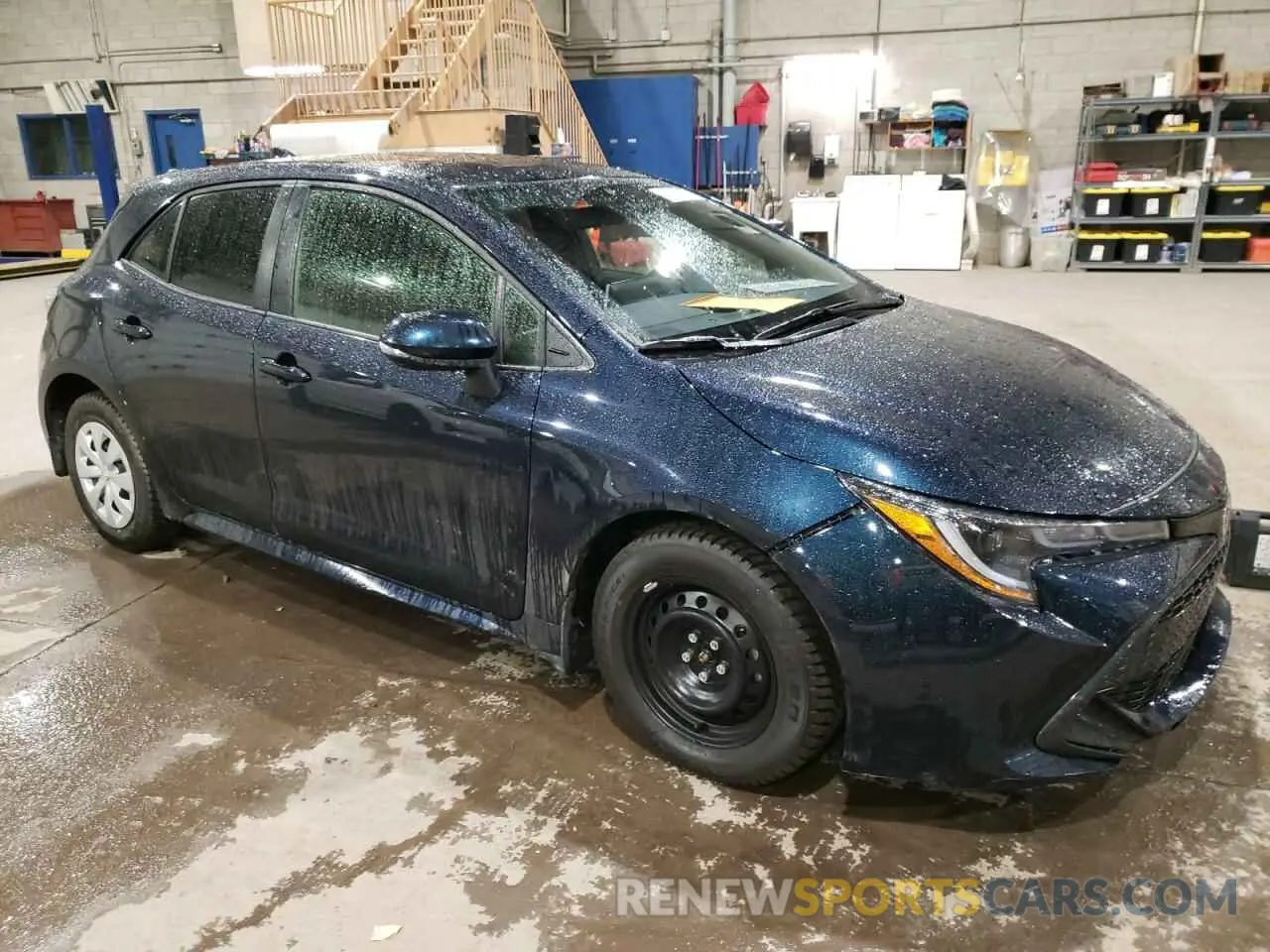 4 fotografías del automóvil dañado JTNK4MBE4N3177651 TOYOTA COROLLA 2022