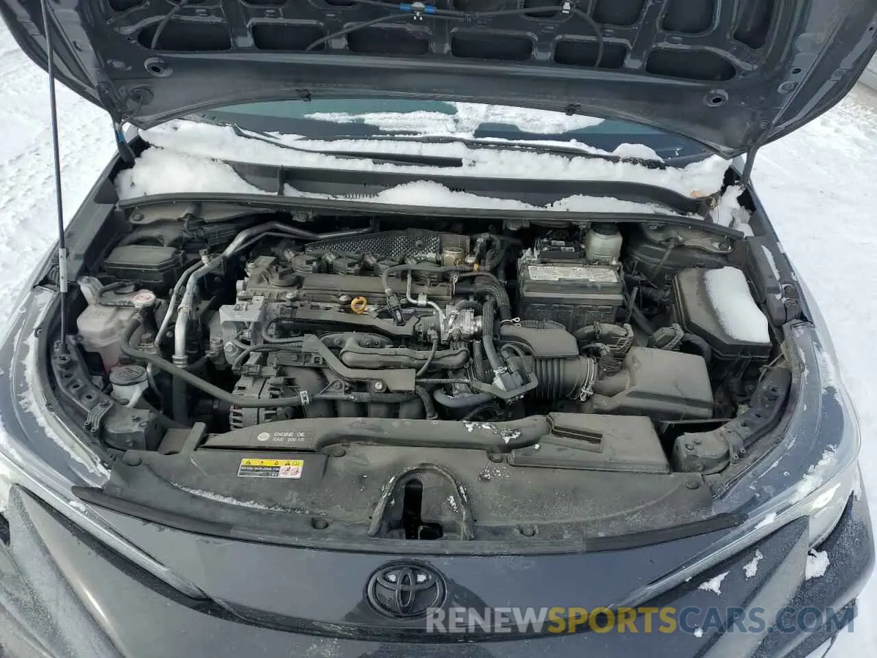 11 fotografías del automóvil dañado 5YFB4MBE1PP148963 TOYOTA COROLLA 2023