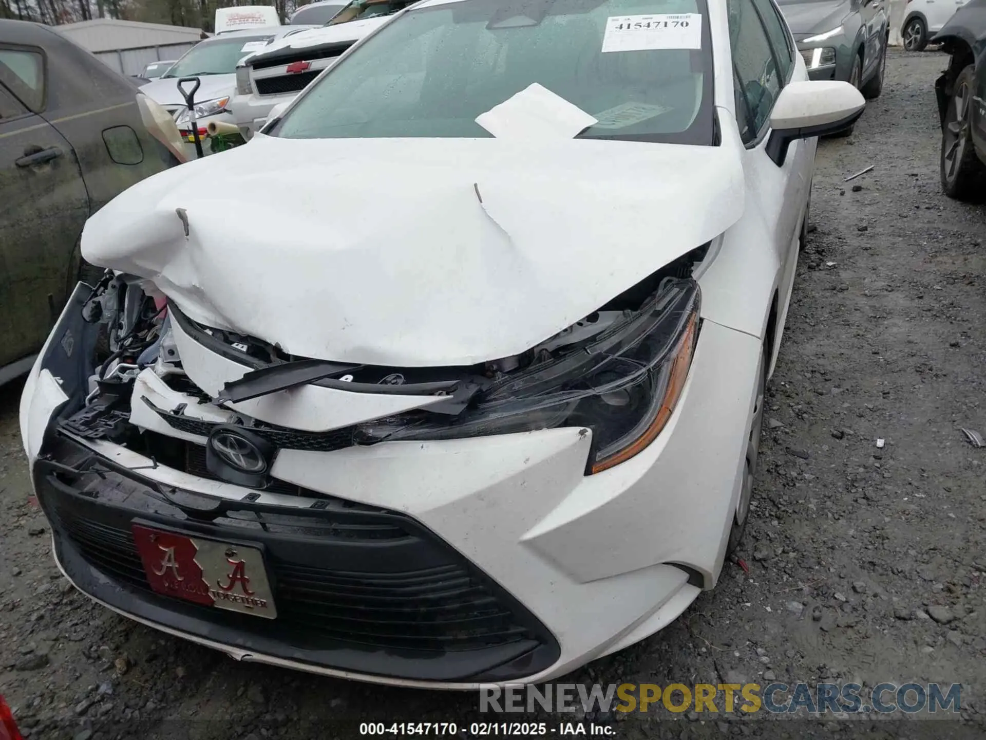 12 fotografías del automóvil dañado 5YFB4MDE0PP008867 TOYOTA COROLLA 2023