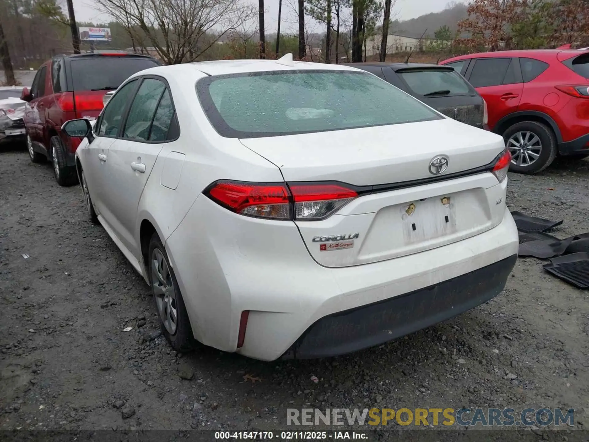3 fotografías del automóvil dañado 5YFB4MDE0PP008867 TOYOTA COROLLA 2023