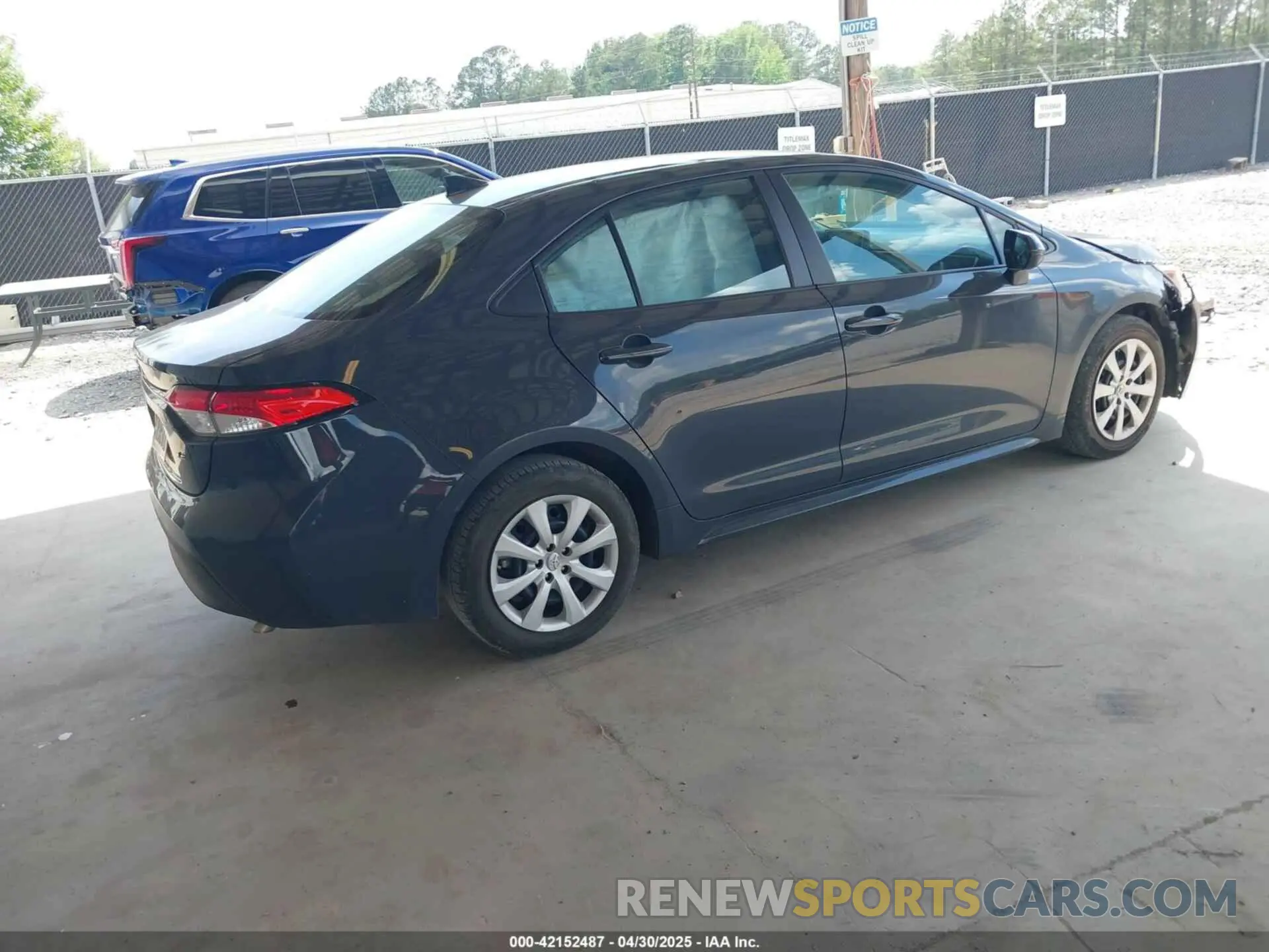 4 fotografías del automóvil dañado 5YFB4MDE0PP010957 TOYOTA COROLLA 2023