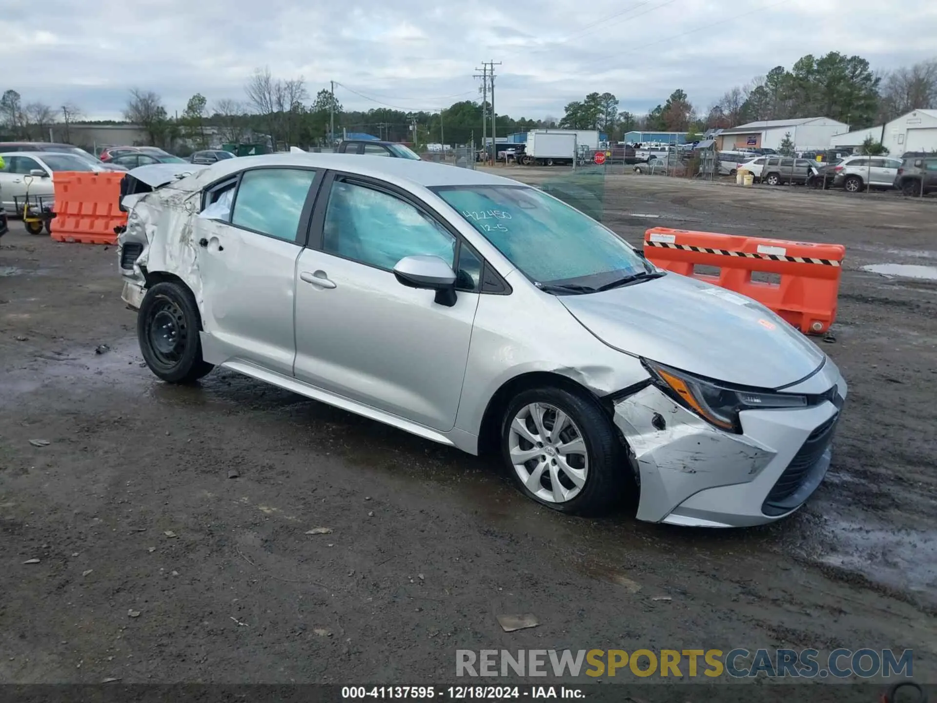 1 fotografías del automóvil dañado 5YFB4MDE0PP013003 TOYOTA COROLLA 2023