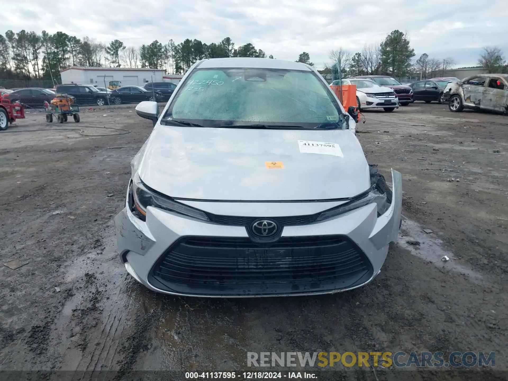 12 fotografías del automóvil dañado 5YFB4MDE0PP013003 TOYOTA COROLLA 2023