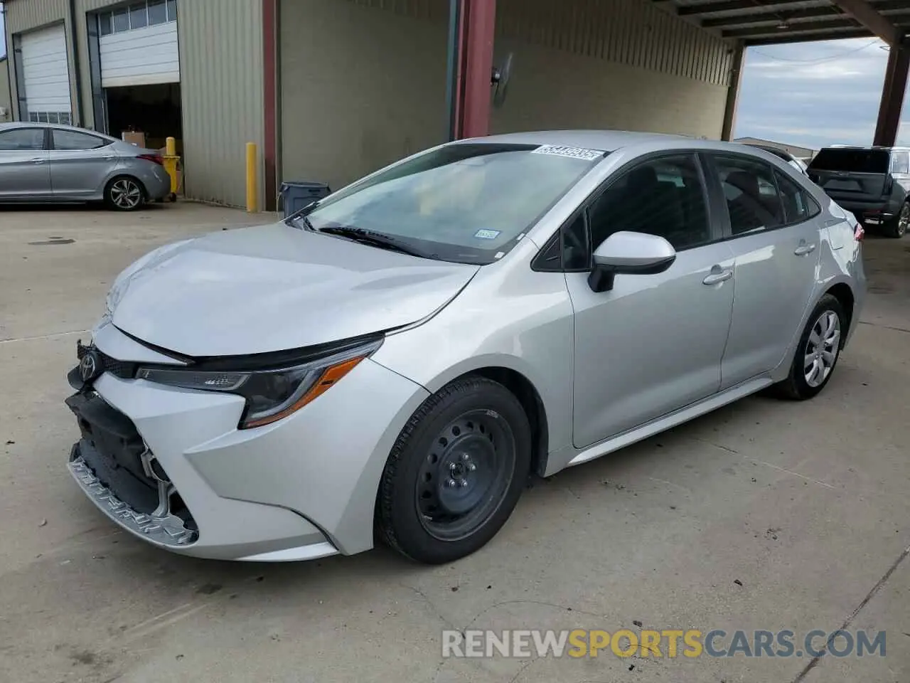 1 fotografías del automóvil dañado 5YFB4MDE0PP013678 TOYOTA COROLLA 2023