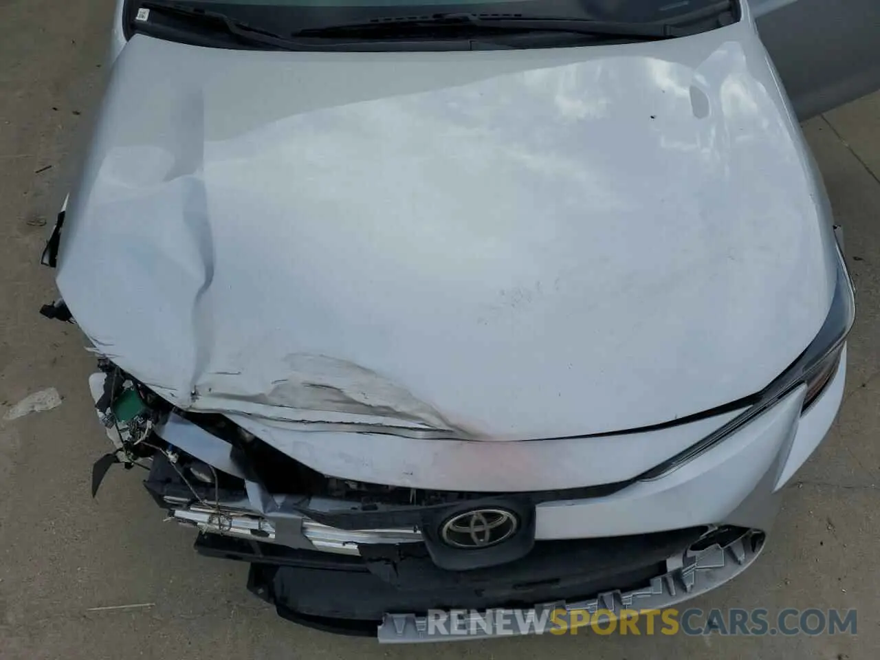 11 fotografías del automóvil dañado 5YFB4MDE0PP013678 TOYOTA COROLLA 2023