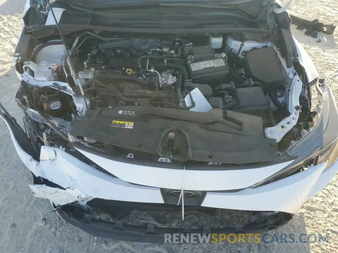 11 fotografías del automóvil dañado 5YFB4MDE0PP014720 TOYOTA COROLLA 2023