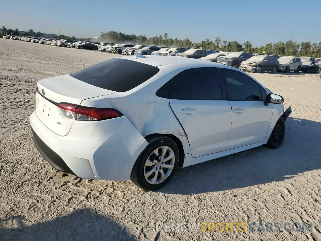 3 fotografías del automóvil dañado 5YFB4MDE0PP014720 TOYOTA COROLLA 2023