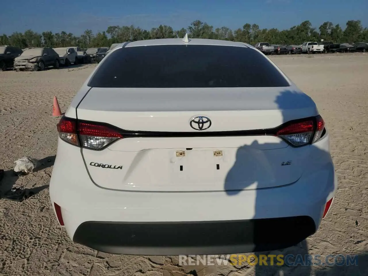 6 fotografías del automóvil dañado 5YFB4MDE0PP014720 TOYOTA COROLLA 2023