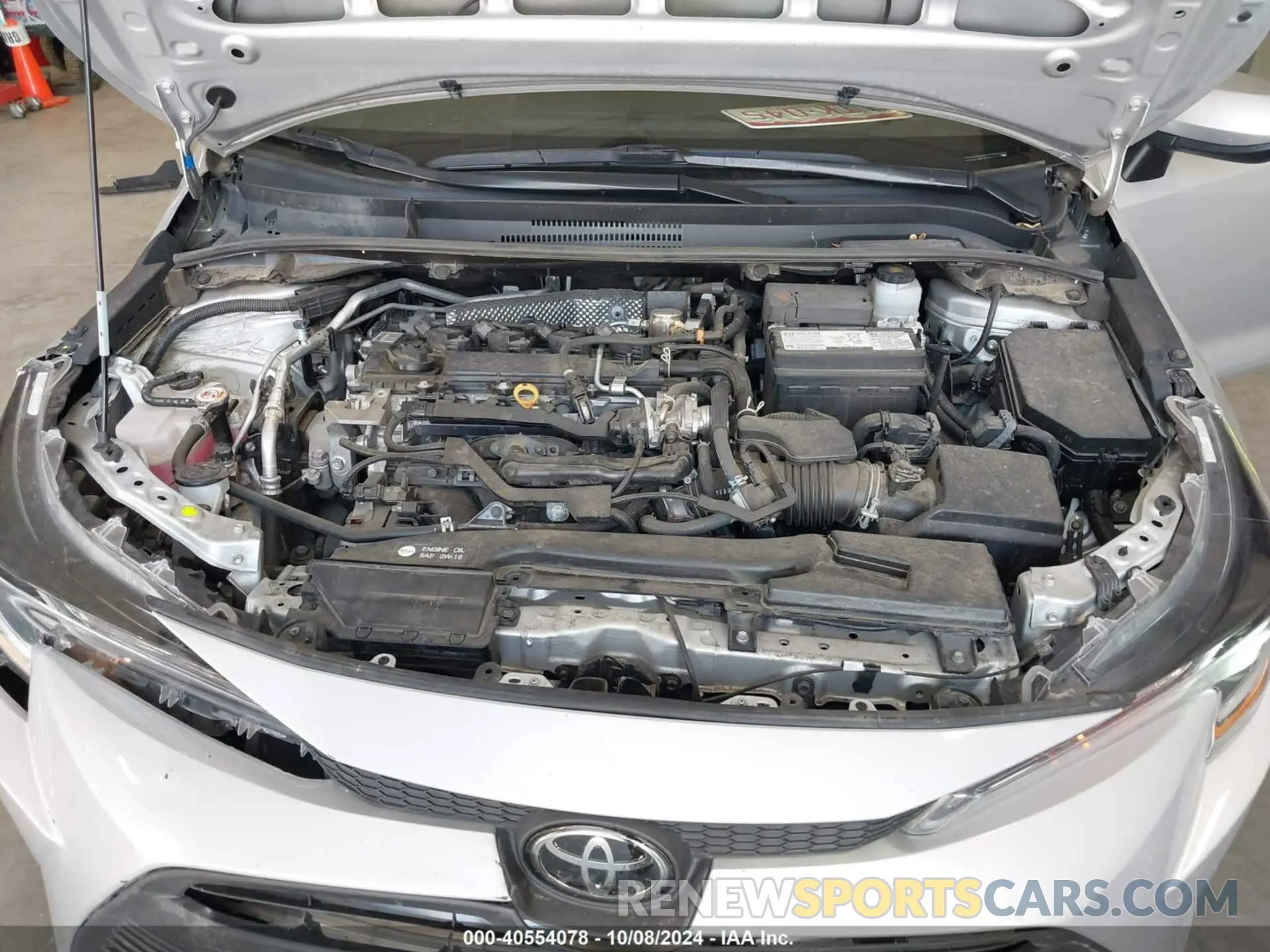 10 fotografías del automóvil dañado 5YFB4MDE0PP015737 TOYOTA COROLLA 2023