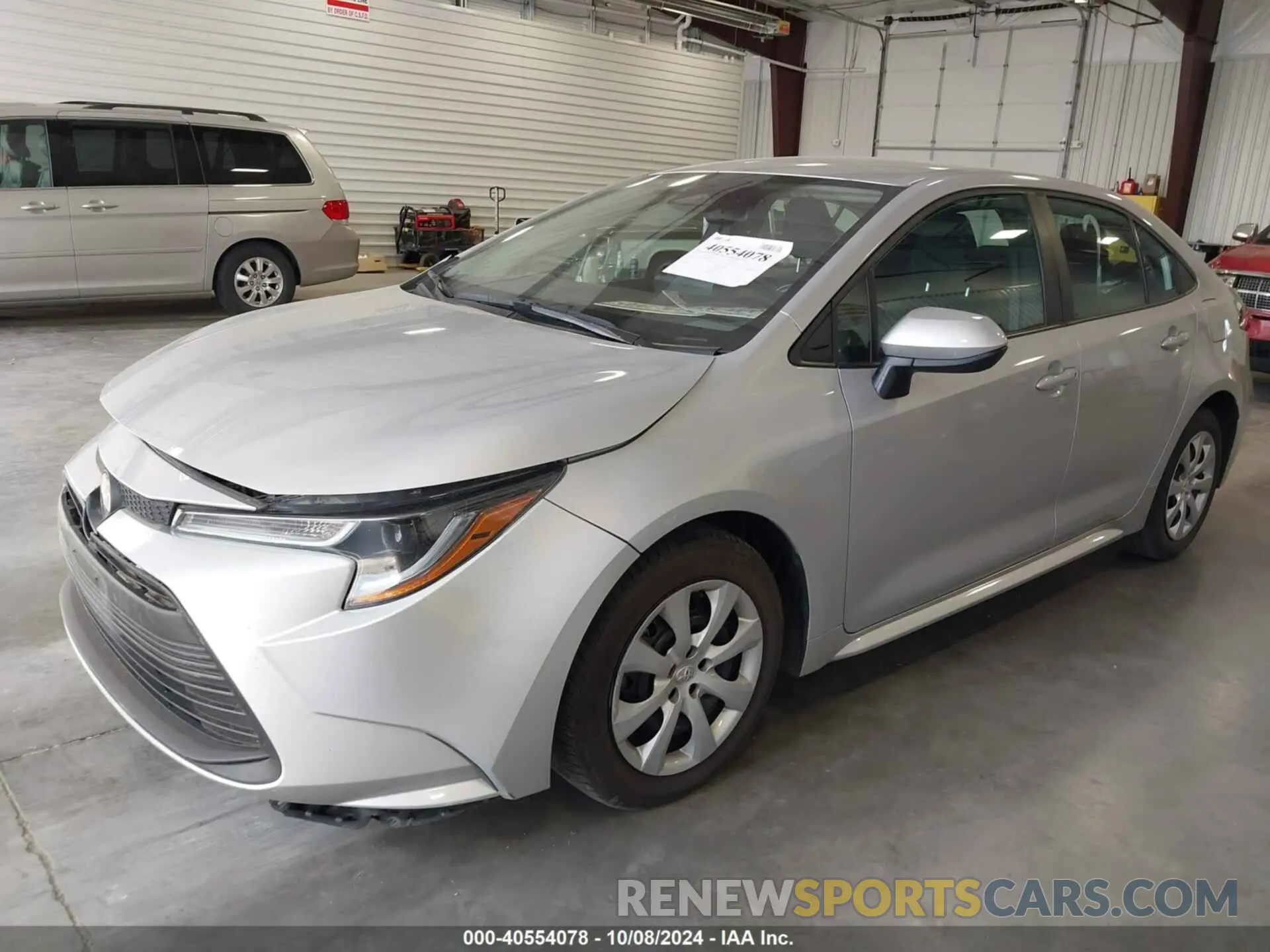 2 fotografías del automóvil dañado 5YFB4MDE0PP015737 TOYOTA COROLLA 2023
