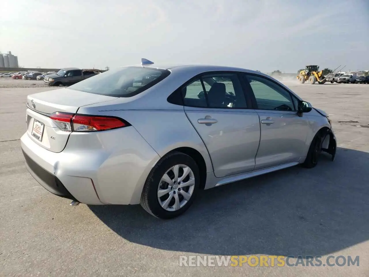 3 fotografías del automóvil dañado 5YFB4MDE0PP020680 TOYOTA COROLLA 2023