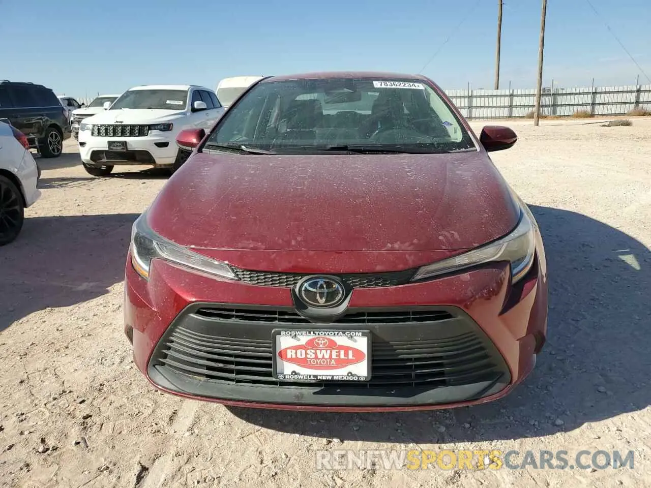 5 fotografías del automóvil dañado 5YFB4MDE0PP024437 TOYOTA COROLLA 2023