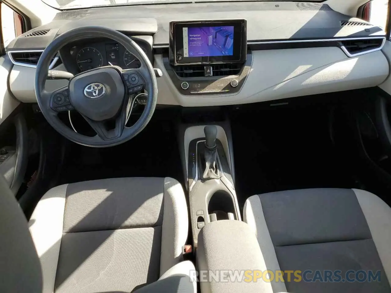 8 fotografías del automóvil dañado 5YFB4MDE0PP024437 TOYOTA COROLLA 2023