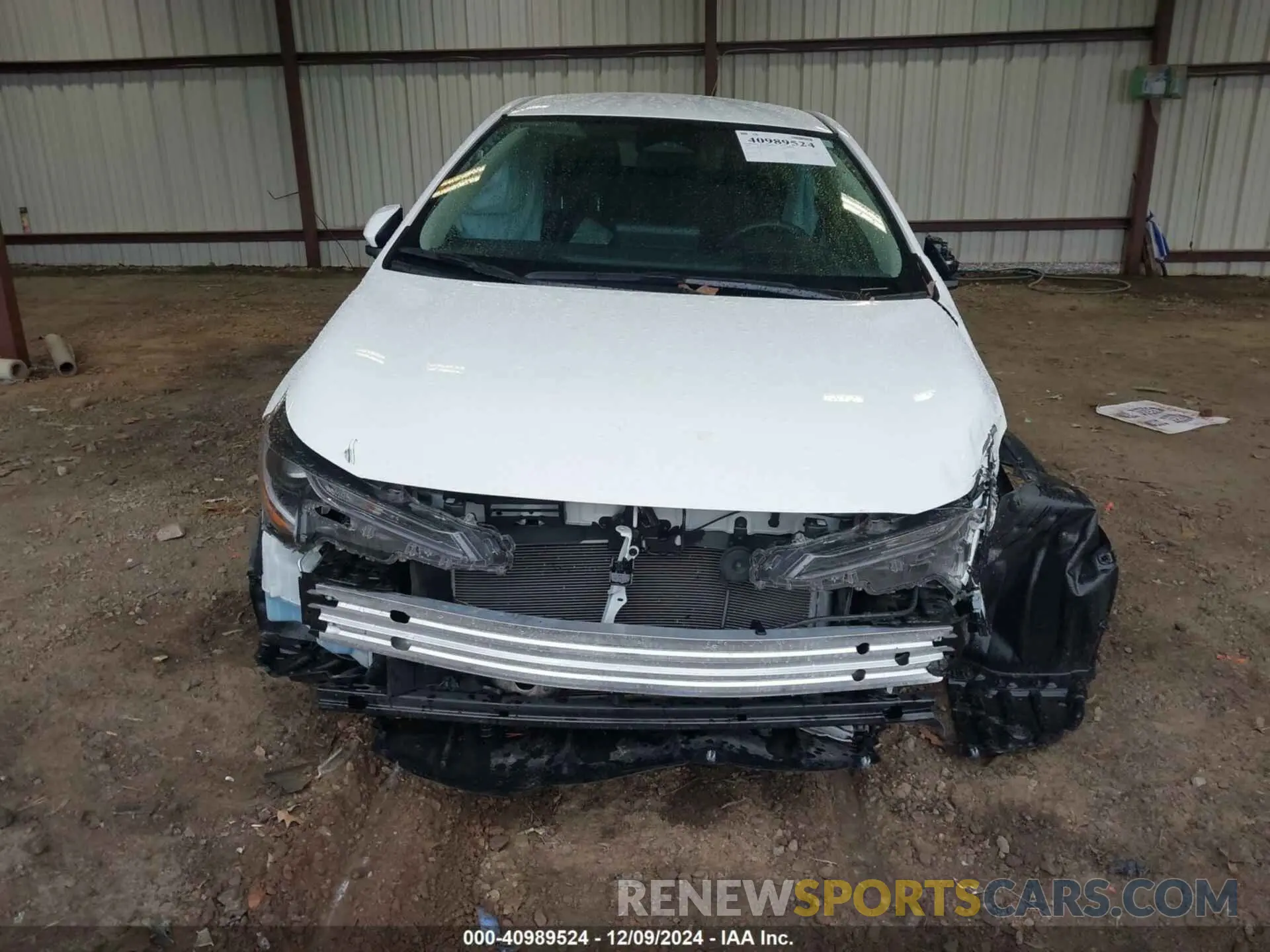 12 fotografías del automóvil dañado 5YFB4MDE0PP027614 TOYOTA COROLLA 2023