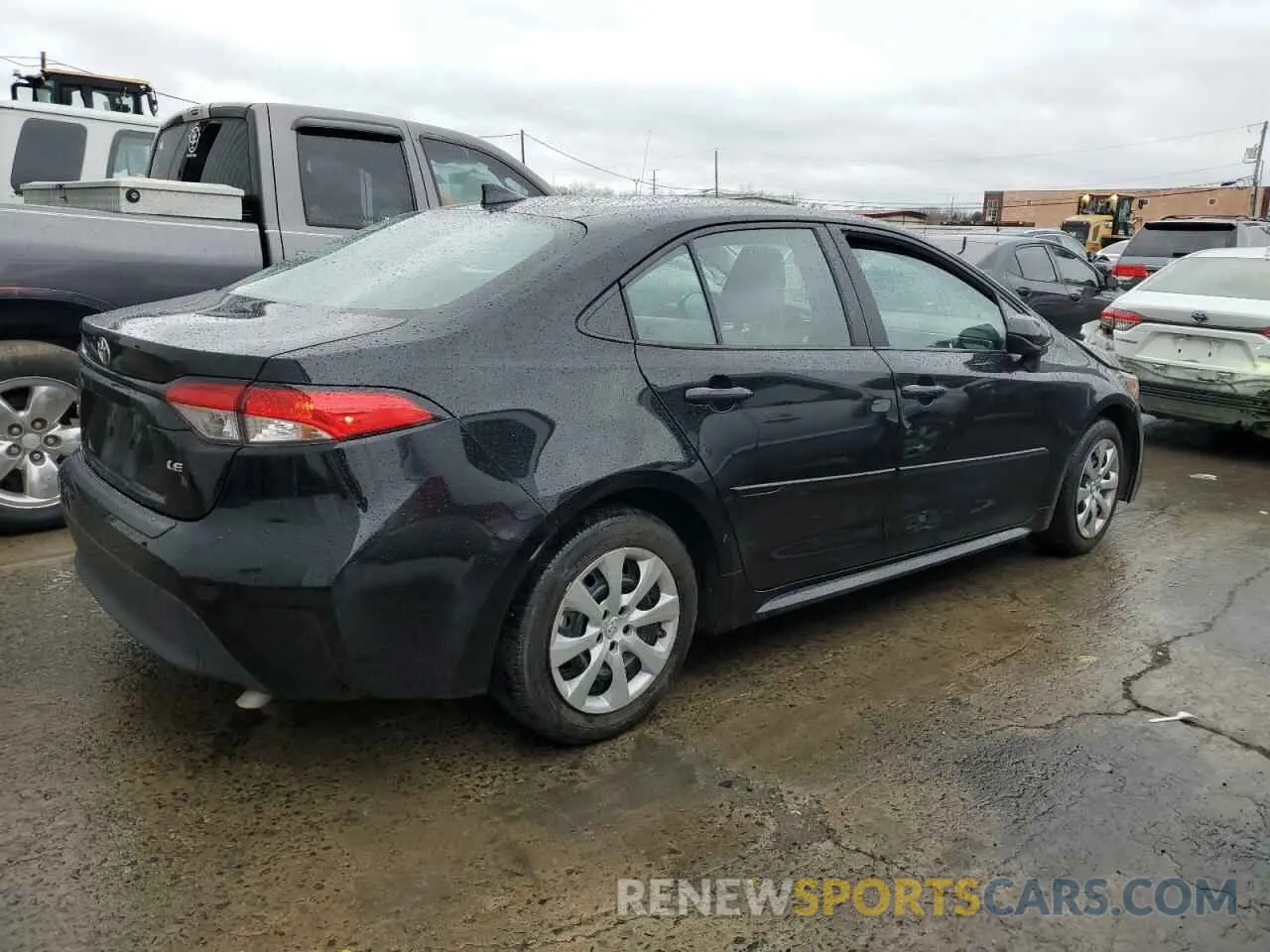 3 fotografías del automóvil dañado 5YFB4MDE0PP027676 TOYOTA COROLLA 2023