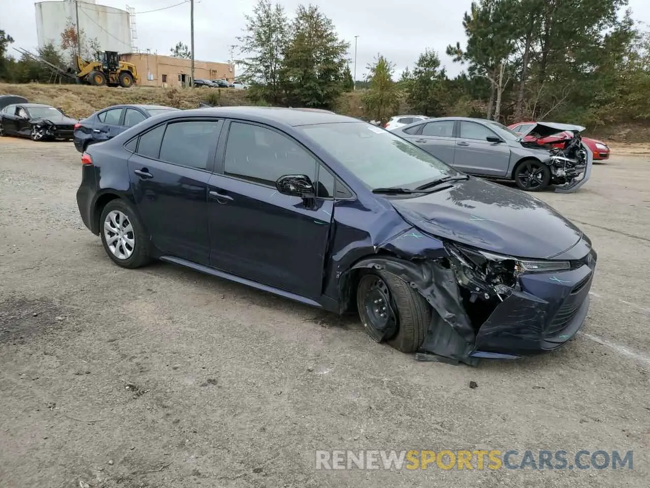4 fotografías del automóvil dañado 5YFB4MDE0PP028777 TOYOTA COROLLA 2023